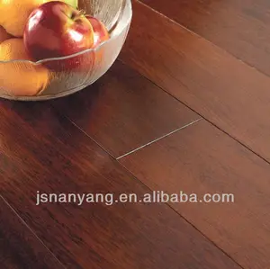 Máy in UV sơn mài merbau rắn mặt hardwood chứng nhận FSC sàn gỗ