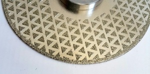 عملية ضغط ساخن مطلية بالكهرباء لقطع الرخام الماسي وشفرة قطع الرخام الممتازة - Product Image 5