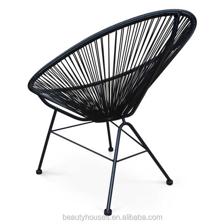 Plastic String Chair Outdoor Acapulco Chair Stock 2 Piece