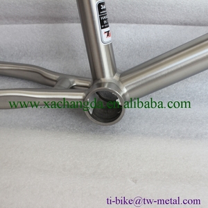 Cadre de vélo <span class=keywords><strong>BMX</strong></span> en titane XACD avec tube de direction intégré, <span class=keywords><strong>fourche</strong></span> avant et tige de selle en titane, vélo <span class=keywords><strong>BMX</strong></span> en titane personnalisé - Product Image 5