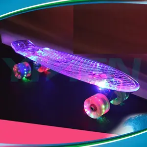 Gratis Voorraad Led Light Brand New Skateboard Land Cruiser Voor Verkoop