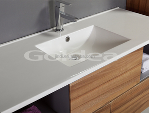 Montado en <span class=keywords><strong>la</strong></span> pared de madera PVC grano frustró tocadores de baño vanidades mal MOBE - Product Image 3