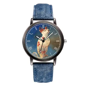 BAOSAILI Brand Beautiful Cat Charm Minimalist New Women Wrist Watch For Ladies