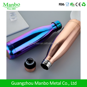 Wholesale New Double Wall Stainless Steel Vacuum Flask Insulated Electroplate <strong>Copper</strong> Drinking <strong>Water</strong> <strong>Bottle</strong> - Product Image 4