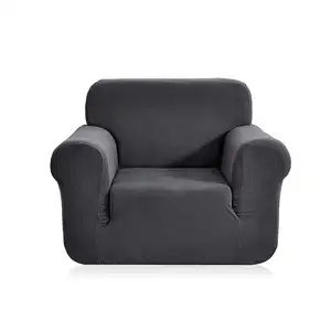 أريكة من قماش الجاكار يغطي 1 قطعة نسيخ من سباندكس بوليستير الغلاف تمتد غطاء مقعد