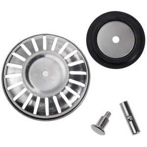 <span class=keywords><strong>Bouchon</strong></span> d'évier en acier inoxydable Ningbo Jutye SS 304 78 mm, filtre pour évier de cuisine en acier inoxydable 78 mm - Product Image 3