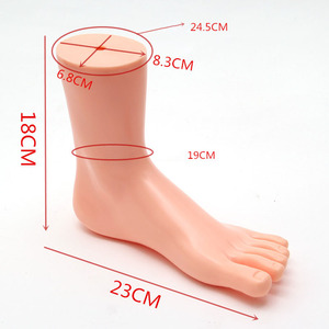 Chaussettes pour femmes couleur chair, cinq doigts, accessoires pour les orteils, chaussons, mannequins de pieds pour femmes - Product Image 5