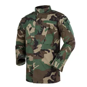 Camouflage Uniform Lieferant Hersteller Wuhan Hochwertige Woodland Combat Uniform