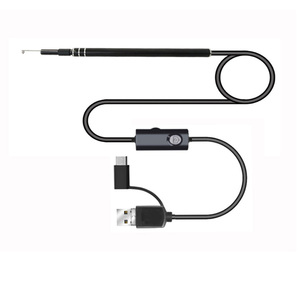 Câmera de inspeção visual barata 3 em 1, popular, barata, <span class=keywords><strong>usb</strong></span>, otoscópio, câmera para garganta do nariz do ouvido - Product Image 3