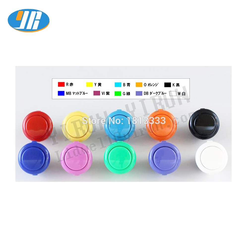 Оригинальная Кнопка Sanwa (OBSF-30), аркадная кнопка для игрового автомата