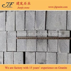 <span class=keywords><strong>flamed</strong></span> G654 tối màu xám đá granit khối lập phương - Product Image 4