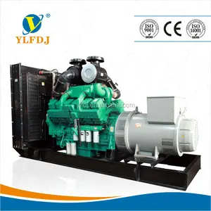 Fuente de alimentación de 50 HZ o 60 HZ tipo abierto 600kw grupo electrógeno diesel powered por Cummins engine