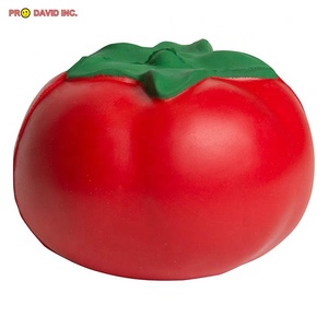 Balles en <span class=keywords><strong>mousse</strong></span> Pu Anti-Stress, légumes personnalisés multifonctionnel en forme <span class=keywords><strong>de</strong></span> tomates - Product Image 2