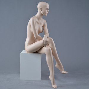 Maniquí Femenino de Cuerpo Completo, Realista, Curvilíneo, Sexy, Desnudo, Sentado, para la Venta - Product Image 2