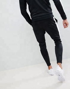 KY Golf Training Sets Baseball Collar Training Wear for <strong>Summer</strong> <strong>Men</strong> Muscle Fit Track <strong>Jacket</strong> + Skinny Joggers Football Tracksuit - Product Image 6