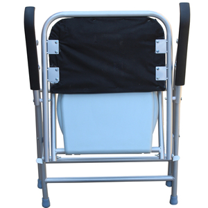 Terapia de Rehabilitación anciano plegable plegable cómoda paciente silla de aseo <span class=keywords><strong>precio</strong></span> - Product Image 4