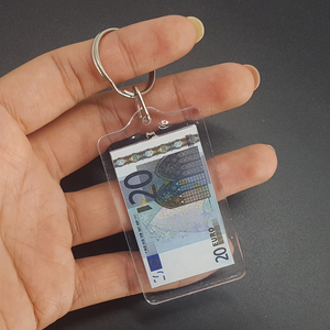 29X49 Mét Chèn Giấy Ảnh Khung Chủ Rõ Ràng Acrylic Nhựa Key Ring - Product Image 3