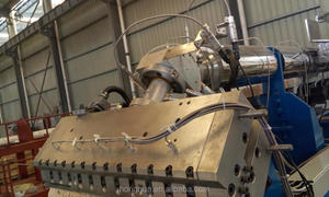 Máquina de láminas de extrusión, materiales, barrena de gránulos/tornillo de alimentación, extrusora de láminas de plástico bioplástico procesado, Pet/ Pp/PS, 1000mm, 3 uds. - Product Image 4