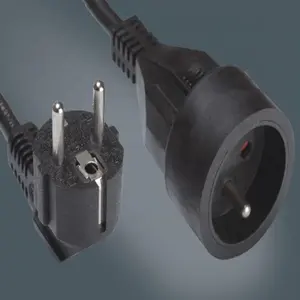 Electric Power Cord Extension Cable,extension cord,AC plug,