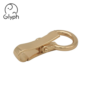 Metallo di alta qualità clip anteriore clip di chiusura fibbia a doppio anello fibbia della cintura - Product Image 4