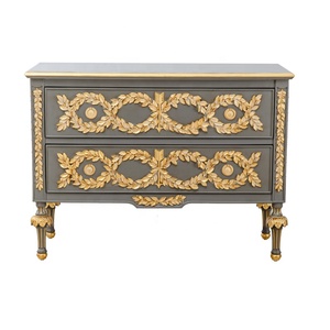 Armoire artistique de Style français, Double seau en <span class=keywords><strong>cuivre</strong></span> et <span class=keywords><strong>bois</strong></span>, décoration intérieure de luxe, <span class=keywords><strong>Table</strong></span> de nuit, livraison gratuite - Product Image 1
