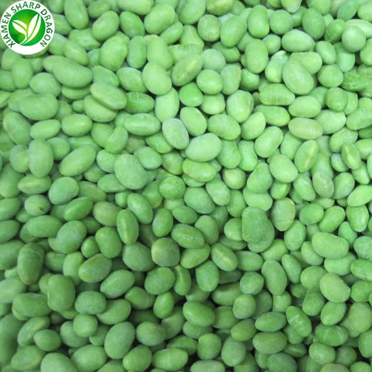 Peeled China Frozen Edamame Beans Kernel IQF Green Soybean Bulk Organic Freeze Freezing Wholesale Price