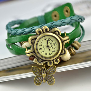 Pulsera de cuero con cierre de muñeca para mujer, venta al por mayor - Product Image 4