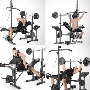 ZYFIT Peso Panca con Estensione della Gamba Curl Ascensore Sviluppatore di Fissaggio e Squat Rack <span class=keywords><strong>Stand</strong></span> - Product Image 5