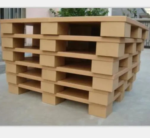 High pressure resistance paper pallet for transportation