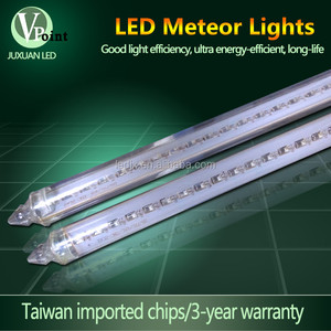 Wholesale 10pcs/set Meteor Rain Shower Laser <strong>Light</strong> <strong>Solar</strong> <strong>Tree</strong> <strong>Lights</strong> Ce&amp;rohs Christmas Led Outdoor Ip65 2 Years 30000 85 Dc12v - Product Image 2