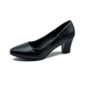 Chaussures d'affaires noires OL à talons pour femmes - Product Image 6