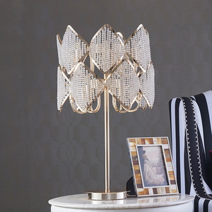 <span class=keywords><strong>Simig</strong></span> lighting cristal <span class=keywords><strong>lampe</strong></span> de Table grand modèle chambre doré luxe perle <span class=keywords><strong>lampe</strong></span> de chevet décorative - Product Image 3