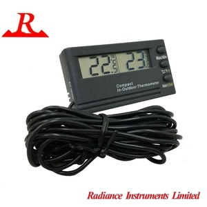 Alarma de tamaño pequeño, termómetro de acuario con memoria min-max - Product Image 1