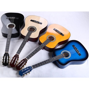 La <span class=keywords><strong>guitarra</strong></span> clásica más barata de 38 pulgadas, <span class=keywords><strong>guitarra</strong></span> <span class=keywords><strong>española</strong></span> de tilo para principiantes estudiantes - Product Image 2