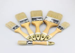 Pinceaux pour la <span class=keywords><strong>peinture</strong></span> en cheveux de cochon, brosses décoratives avec manche en bois, fabricants chinois, nouveau, - Product Image 2