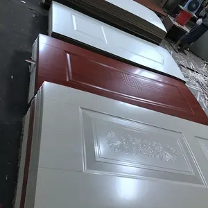 חדש עיצוב עץ עור דלת/מלמין דלת עור
