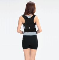 Ceinture de soutien dorsal orthopédique réglable personnalisée avec correcteur de posture magnétique
