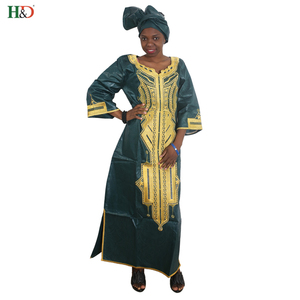 H & D Alibaba Robes de Soirée En Gros Femmes Africaines Caftans Pour Fleur Fille Robes De 18 Ans - Product Image 4