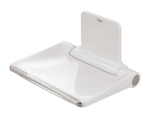 Siège de <span class=keywords><strong>douche</strong></span> mural en plastique pliable à chute douce <span class=keywords><strong>pour</strong></span> les handicapés et les personnes âgées - Product Image 6