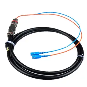 Single mode 2 Core SC/UPC Waterproof fiber optic pigtail manufacturer