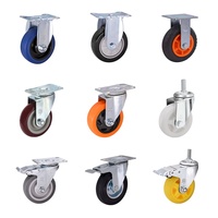 Mobilier de bureau robuste, roulettes à roulettes avec frein, pivotant, rigide, pivotant, 2/3/4/5/6/8/10 pouces, livraison gratuite
