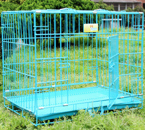 Ağır dayanıklı köpek sandık katlanır köpek kafesi - Product Image 2