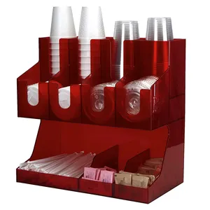 Kruiderij Dispenser Organizer Keuken Accessoire Koffie Thee Opslag Acryl