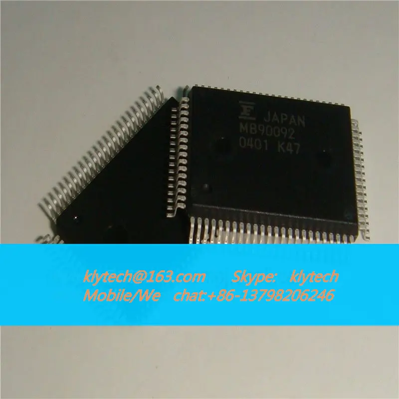 新しいICチップMB90092 MB90092PF OSDビデオオーバーレイモジュールチップ