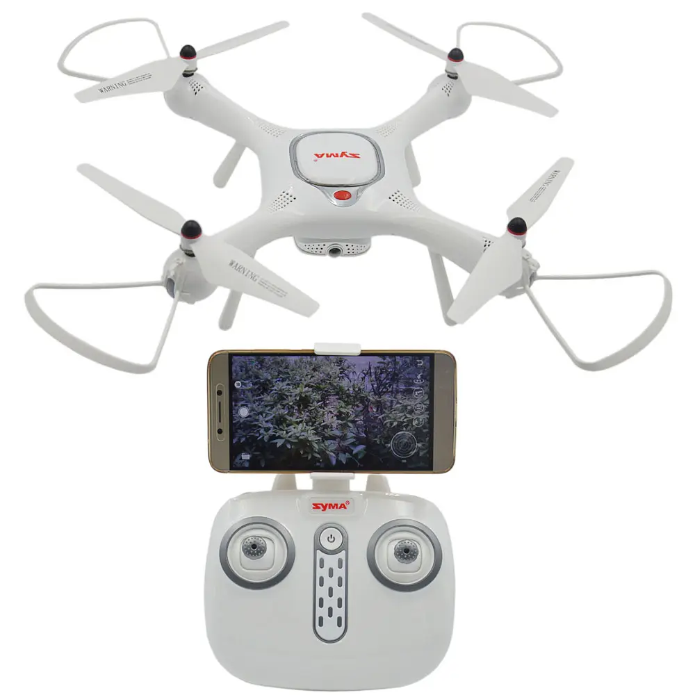 Drone Quadcopter Syma X25PRO 2.4G, Quadcopter RC dengan 720P HD Wifi Kamera Yang Dapat Disesuaikan FPV GPS Ikuti Saya Dron