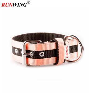 Collar de perro acolchado suave ajustable de 25mm de ancho de lujo para perros Bully, Material de nailon de <span class=keywords><strong>20</strong></span> colores para entrenamiento de perros pequeños, medianos y grandes - Product Image 1