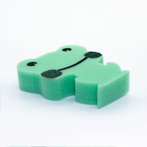 Phân hủy sinh học mềm mại thân thiện với da Rử<span class=keywords><strong>a</strong></span> miếng bọt biển một loạt các phim hoạt hình phong cách bé tắm miếng bọt biển - Product Image 3