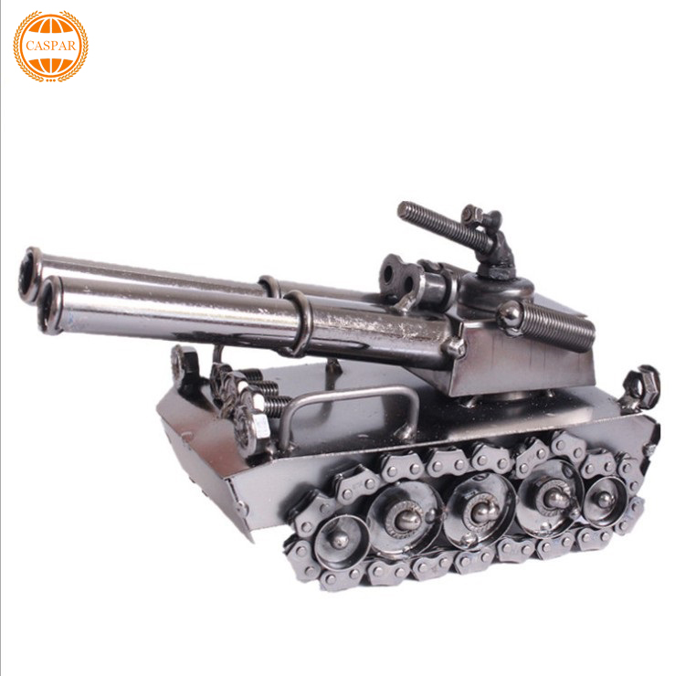Украшение для дома металлические Железные изделия танк модели пушки Креативные украшения подарок 1805435