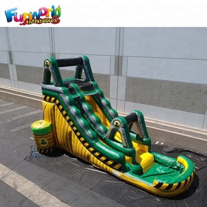 Château gonflable avec toboggan aquatique, toboggan aquatique <span class=keywords><strong>de</strong></span> jardin, vente <span class=keywords><strong>de</strong></span> toboggans aquatiques près <span class=keywords><strong>de</strong></span> chez moi - Product Image 2