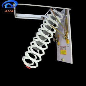 Cabina Loft escaleras sótano retráctil plegable aleación <span class=keywords><strong>de</strong></span> aluminio ático escaleras - Product Image 6